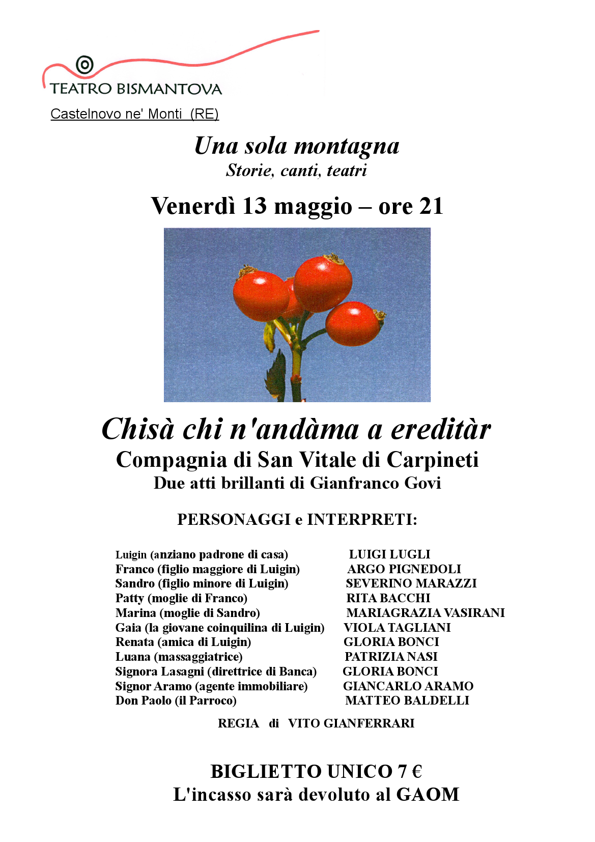 Storica locandina Bismantova 2011